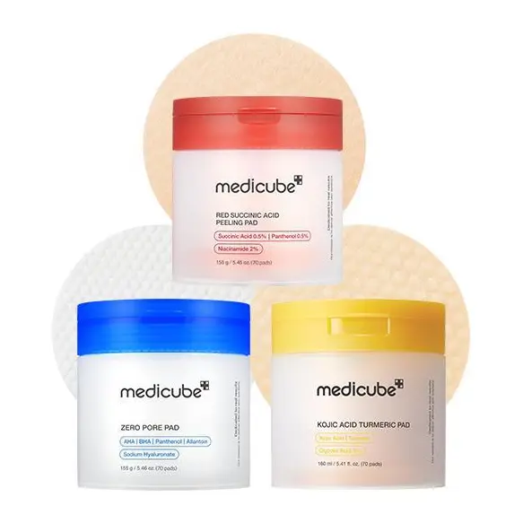 [medicube] Mix & Match Toner Pads Setㅣ Pore, Use After Spot, Brightening Care for Clear & Glass Glow SkinㅣTikTok Viral Toner Pads - Trending Best Selling TikTok Shop Products Product August 2026