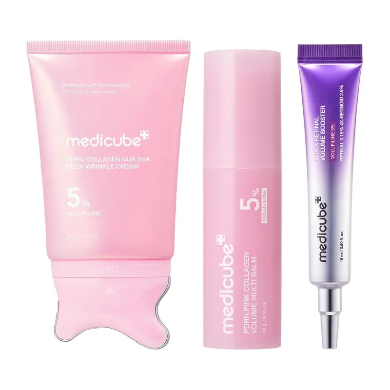 [NEW] [medicube] 5% Volufiline Day & Night Plump It Up Set | 5% Volufiline + PDRN + Retinal | Volufiline AM & PM Routine for Youthful-looking Skin | Plumping Care, Firming Care, Anti-Aging Care, Contour Care | Helping Look of Fine Lines | Korean Skincare - Trending Best Selling TikTok Shop Products Product September 2026