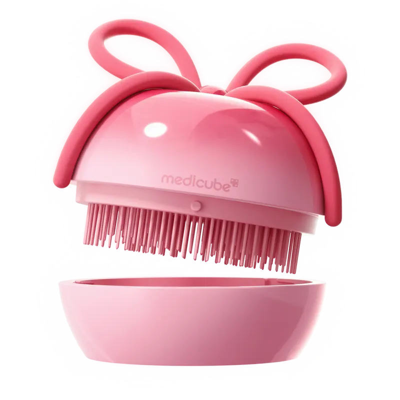 [NEW] [medicube] Ribbon Cherry Glass Hair Brush | Effortless Detangling for Smooth Hair Care | Reduces Breakage | For Curly, Dry & Damaged Hair | Multi-Length Soft Bristle | Compact, Travel-Friendly with Protective Cover | Korean Hair Care - Trending Most Viral TikTok Shop Products Product September 2026