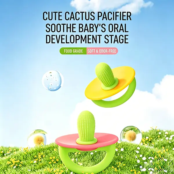 2-Piece Set Teething Sticks for 6-12 Months Cactus-Shaped Silicone Teething Toys Baby Teething Toys Baby Teething Sticks Teething Pacifiers Baby Teething Pacifiers Sensory Teether - Trending Most Viral TikTok Shop Products Product August 2026