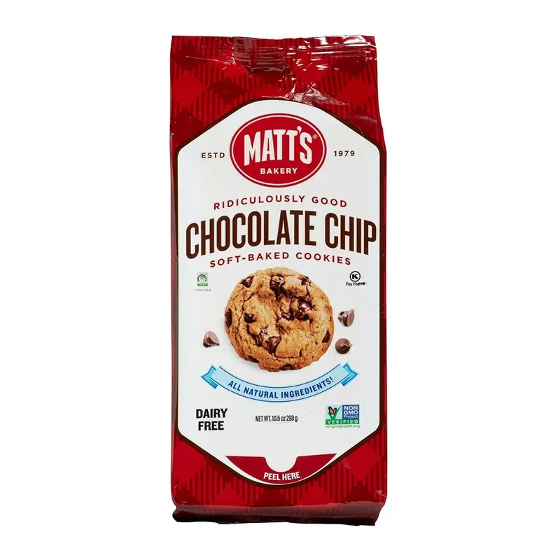 Chocolate Chip Cookies | Soft-Baked, Non-GMO, All-Natural Ingredients; Single Pack of Cookies (10.5oz) - Trending Most Viral TikTok Shop Products Product September 2026