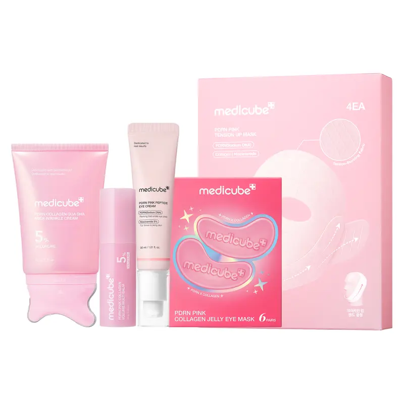 [NEW] [medicube] Youth-Lock Gua Sha Routine Set l Firming, Sculpting, De-Puffing Care for Face & Body l Volufiline, PDRN, Retinol, NAD, Collagen, l Fine Lines, Jawline, Neck, Dark Circles, Underarms, Chest, Décolleté, Legs, Shoulder l Korean Skincare - Trending Best Selling TikTok Shop Products Product September 2026