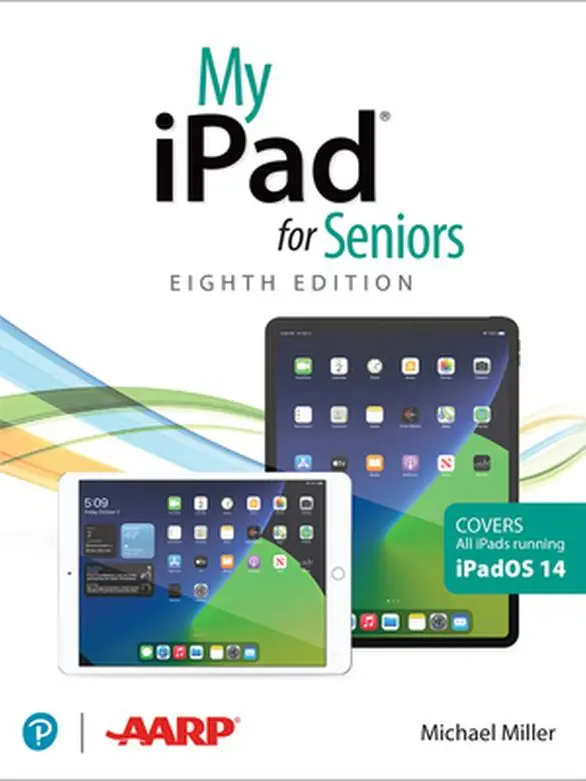 Used Paperback Book - My iPad for Seniors (Covers All iPads Running iPadOS 14) by Michael Miller, English, 496 Pages, Easy to Use, Easy Readable, Discover All the New Features, Streaming Compatible