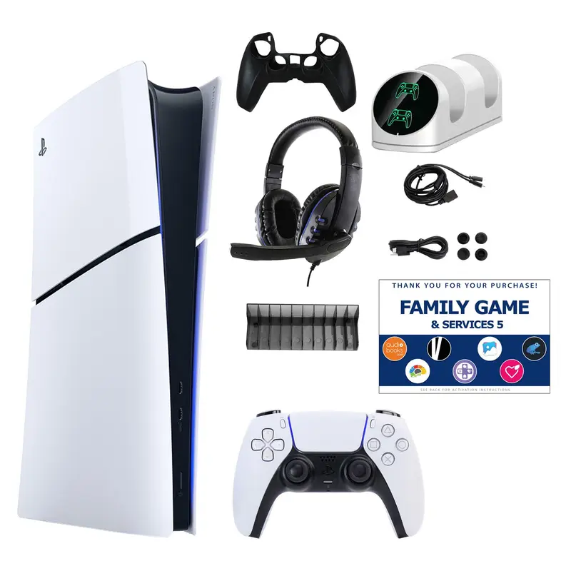 PS5 Slim Digital Bundle with Accessories Kit & Voucher - Trending Highest Revenue TikTok Shop Products Product August 2026