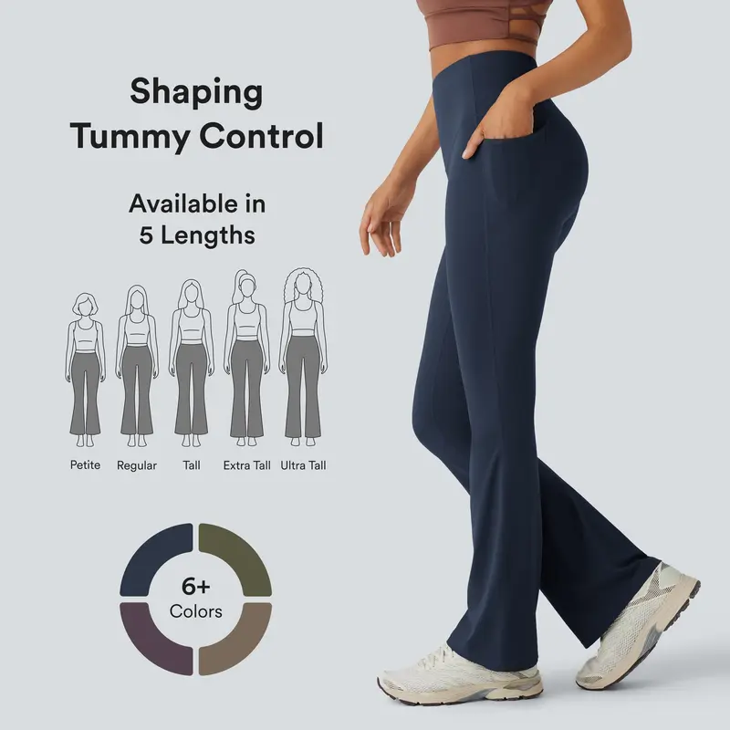 【Creator’s Pick】Halara UltraSculpt High Waisted Tummy Control Pocket Shaping Yoga Bootcut Leggings #BackToSchool - Trending Most Viral TikTok Shop Products Product September 2026