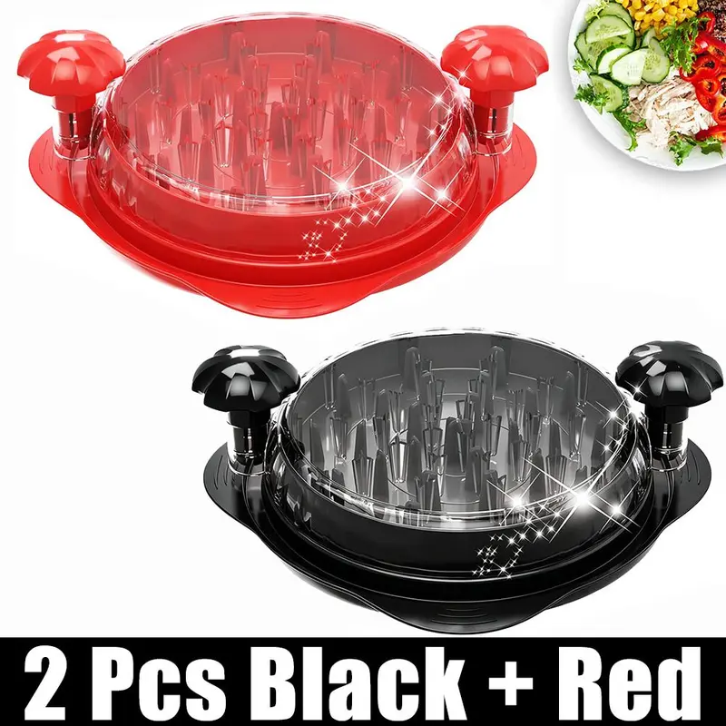 Spin Control Oversize Capacity Chicken Breast Shredder Tool, Clear Fully Visible Meat Shredder Gadget, Reinforced Wearproof Anti-Slip Rubber Mats, Smooth Contoured Ergonomic Grip, Food Safe BPA-Free for Pork Beef Chicken Prep - Trending Most Viral TikTok Shop Products Product August 2026