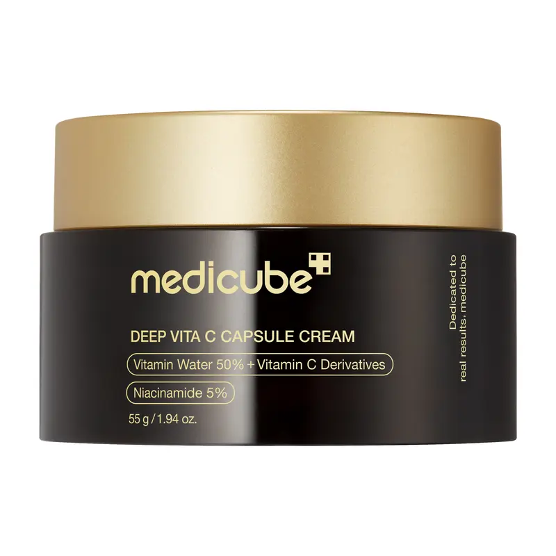[medicube] Deep Vita C Capsule Cream | Golden Boba Cream | Vitamin Capsule | Uneven Skin Tone | Glowy Skin | Customizable Skincare - Trending Best Selling TikTok Shop Products Product September 2026